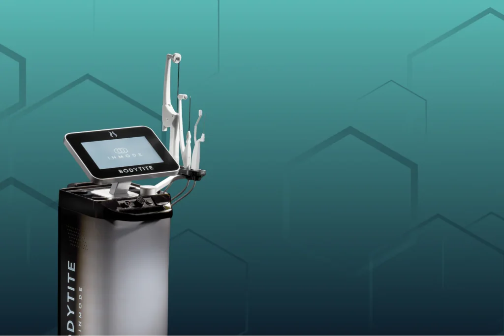BodyTite radiofrequency skin tightening device used for breast skin tightening